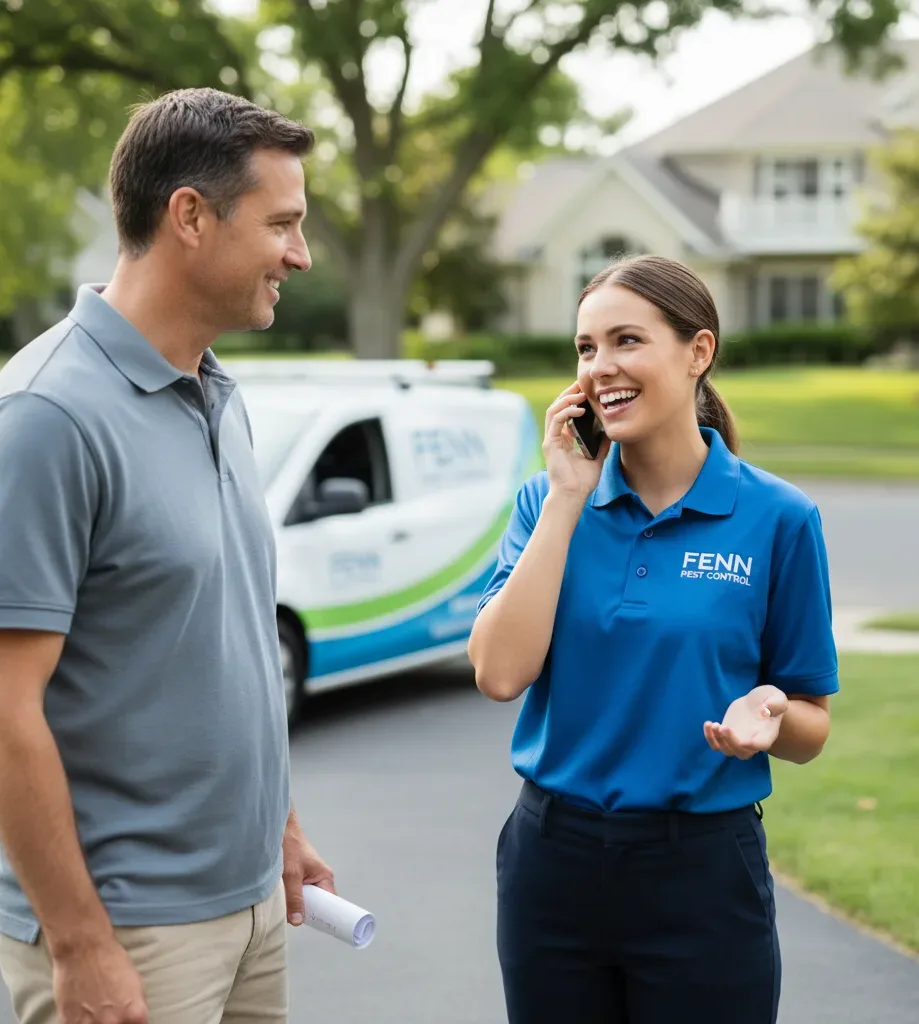 Fenn Pest Control customer support in Malverne